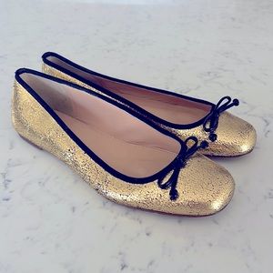J crew ballet flats. 6.5